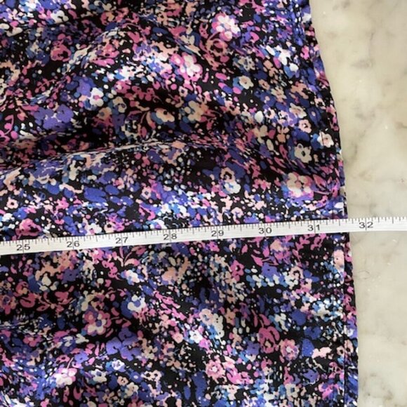 PRINCESS VERA WANG Floral Smocked Babydoll Tiered Dress Purple Blue Ju… - Picture 16 of 16
